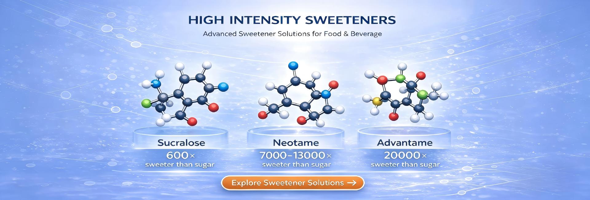 Sucralose Neotame Advantame Supplier