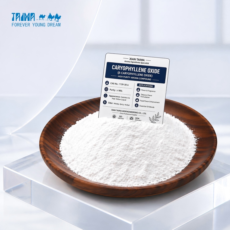 High Purity Caryophyllene Oxide CAS 1139-30-6 | Manufacturer & Bulk Supplier