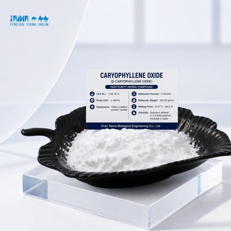 High Purity Caryophyllene Oxide CAS 1139-30-6 | Manufacturer & Bulk Supplier