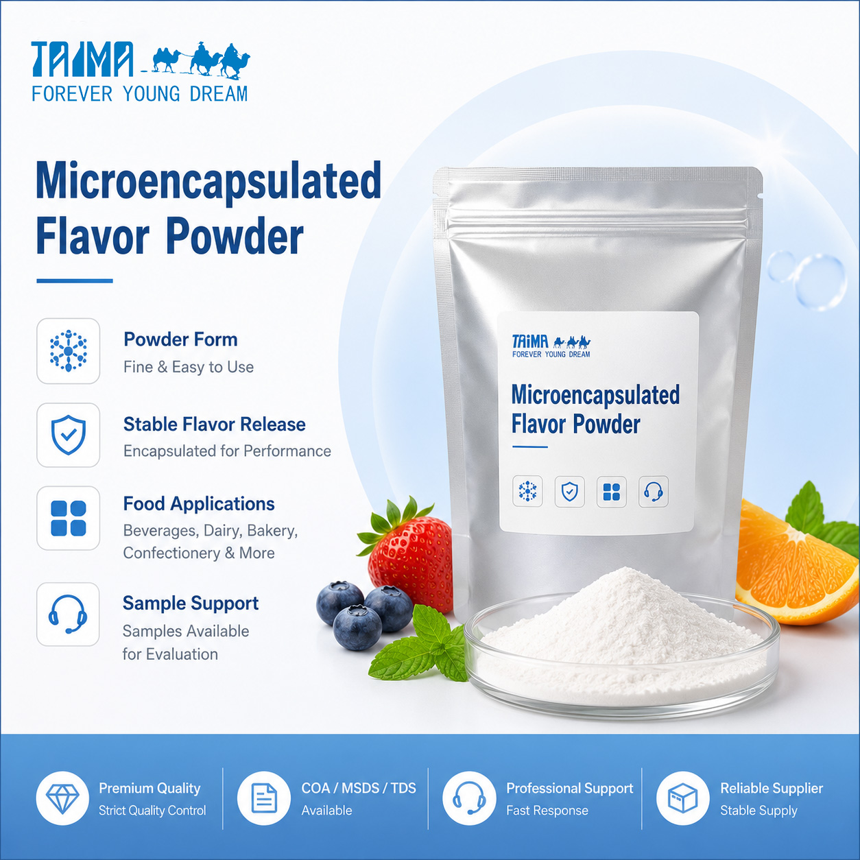 Microencapsulated Flavor Powder