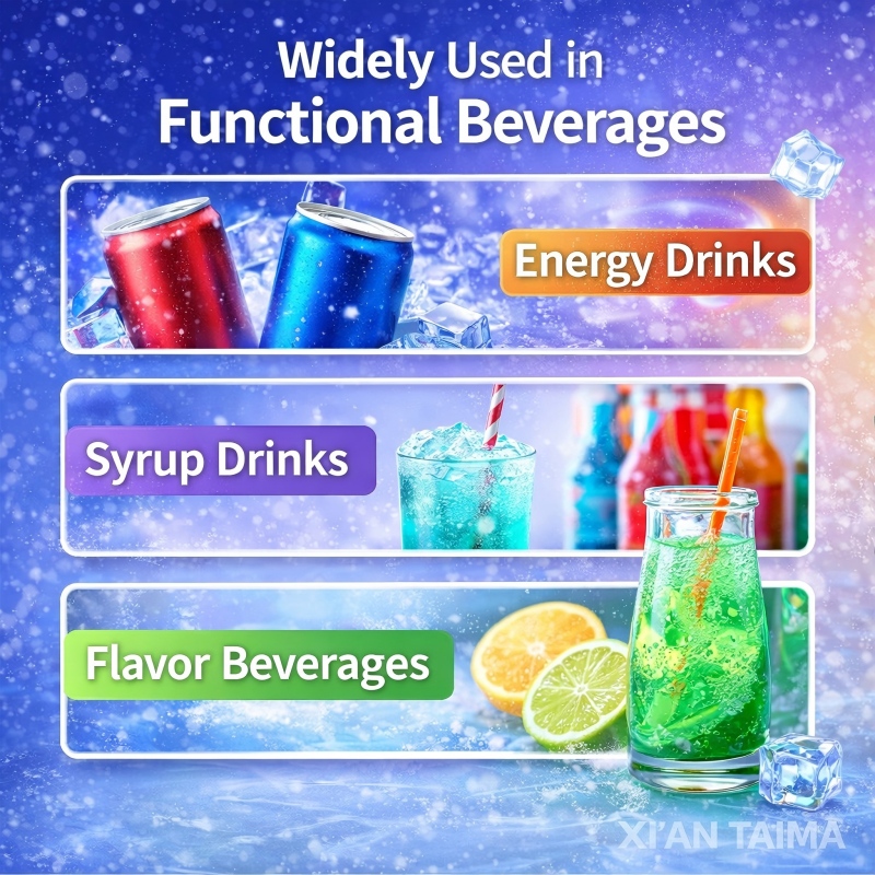 E-liquid and beverage applications using WS-23 synthetic cooling agent